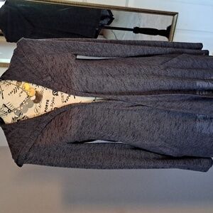 INC hooded cardigan